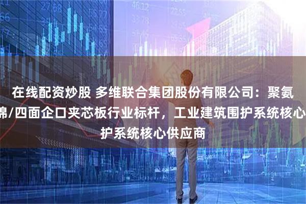 在线配资炒股 多维联合集团股份有限公司：聚氨酯/岩棉/四面企口夹芯板行业标杆，工业建筑围护系统核心供应商